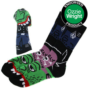 FA Ozzie Wright Socks - Green