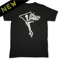 Flying E-Vent T-Shirt - Black