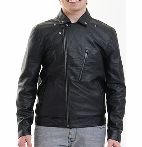Kick Down Leather biker jacket