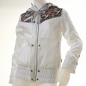 Grease Lightning Ladies Jacket - White