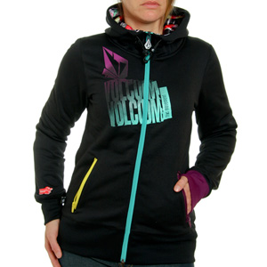 Volcom Ladies Sapper Heated Heated zip hoody -