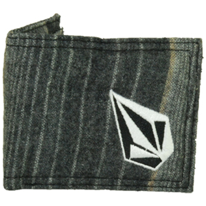 Mens Volcom Full Stone 2Fold Wallet. Charcoal