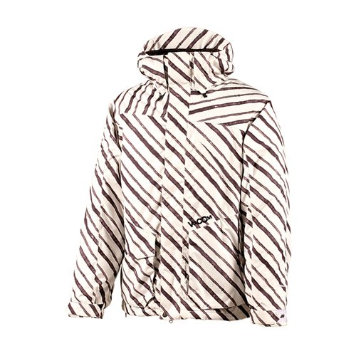 Mens Volcom Triggers Snow Jacket Watercolour Stripe