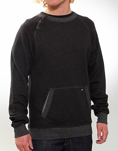 Oldgrant Ultraslim Crew Button neck