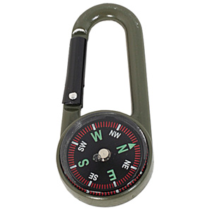 Scout Series Carabiner Compass keyring