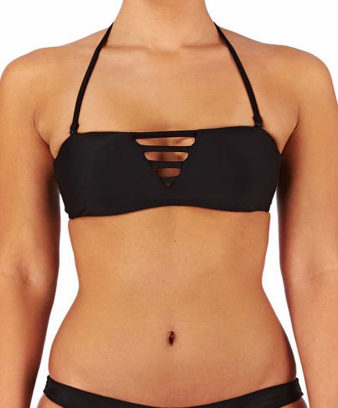 Volcom Womens Volcom Simply Solid Bandeau Bikini Top -