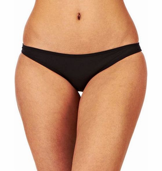 Volcom Womens Volcom Simply Solid Bikini Bottom - Black