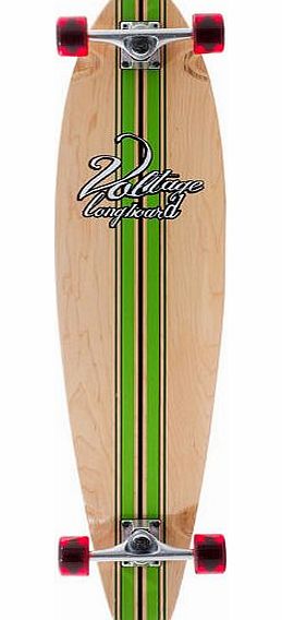 Voltage Big Pintail Green Longboard - 42 inch