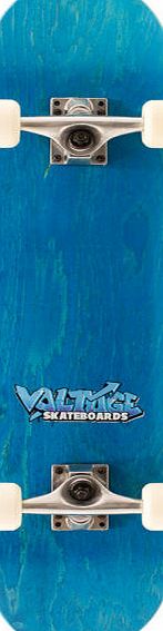 Voltage Graffiti Logo Blue Complete Skateboard -