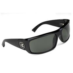 von zipper Kickstand Sunglasses - Black Satin/Grey