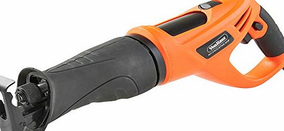 VonHaus 710W 230V Reciprocating Saw featuring Rotating Handle with 2 Blades for Wood amp; Metal Cutting