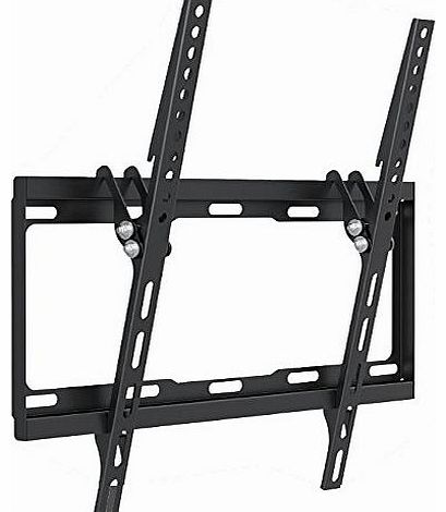 TV Bracket Wall Mount with Tilt- for 32``-55`` LCD LED Plasma Flat Panels - Flat to Wall
