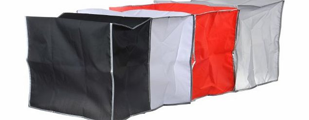 Nylon Food Stand Mixer Dust Cover - Available in Black, Silver, Red & White (Black)