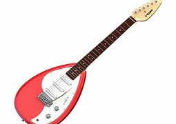 MKIII Teardrop Electric Guitar Salmon Red