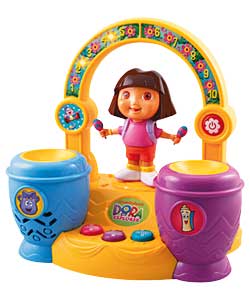 Dora the Explorer Learning Drums