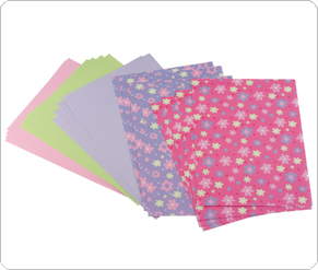 Flowery Paper Set