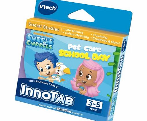 VTech InnoTab Software: Bubble Guppies - Pet Care School Day