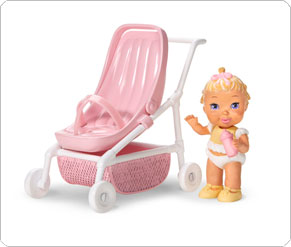 VTech Mrs Goodbee House Strolling With Baby