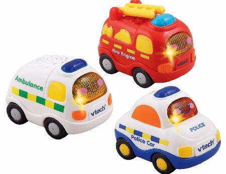 Vtech Toot-Toot Drivers 3-Pack Emergency Vehicles