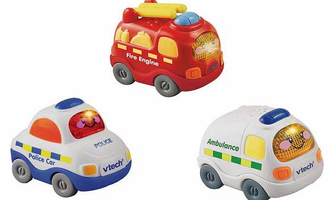 Toot-Toot Drivers Set of 3 Emergency