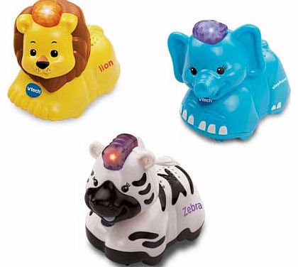 Toot Toot Animals VTech Baby Toot-Toot Animals 3-Pack - Elephant, Zebra and Lion