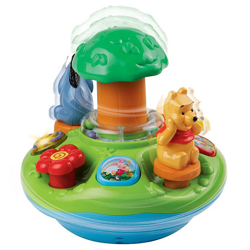 VTECH Winnie The Pooh Play and Learn Spinning Top