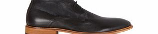 Fredric Derby black leather chukka boot