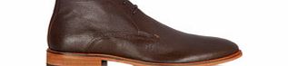 Fredric Derby brown leather chukka boot
