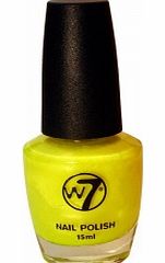 w7 Nail Polish No.21 Neon Yellow