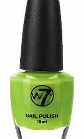 w7 Nail Polish No.24 Neon Green