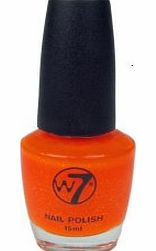 w7 Nail Polish No. 9 Orange Dazzle