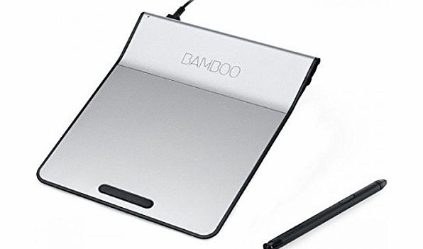 Wacom Bamboo Pad Light Touchpad with Digital Stylus - Metallic Grey