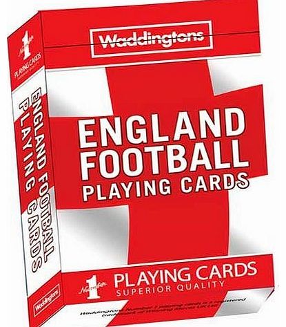No1 England Football Playing Cards