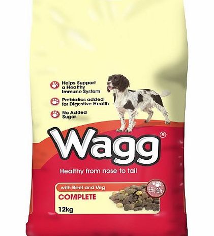 Wagg Complete Beef and Veg 12 Kg