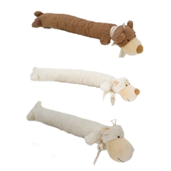 Wainwright` Super Premium Loofa Monkey Dog Toy with Rawhide