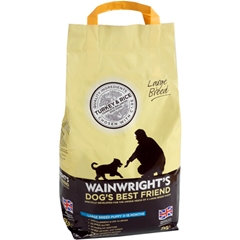 Wainwrightand#39;s Large Breed Complete Puppy Food with Turkey and38; Rice 2kg