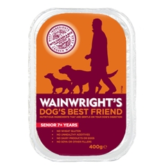 Wainwrightand#39;s Senior Dog Food Tray with Chicken and38; Rice 400gm