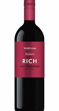 Waitrose Cellar Waitrose Rich And Intense Italian Red