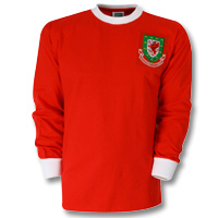 Wales 1968 Home Retro Shirt.