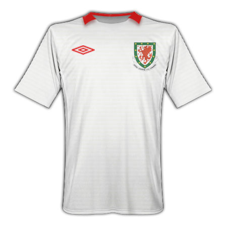 Wales Umbro 2011-12 Wales Away Umbro Football Shirt