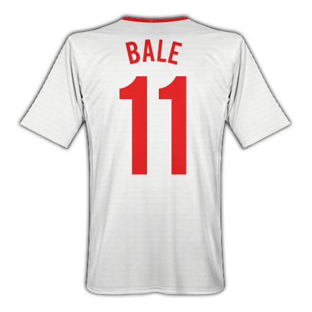 Wales Umbro 2011-12 Wales Umbro Away Shirt (Bale 11)