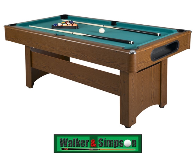 6ft Walker and Simpson Regent Pool Table With