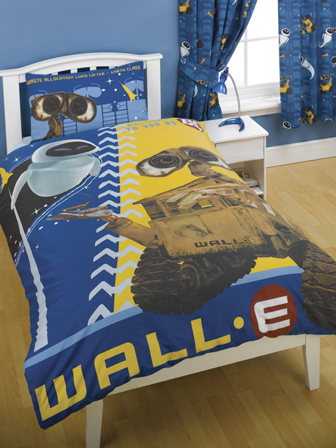 Wall-E Glow in the Dark Rocket GID Duvet Cover and Pillowcase Bedding - Special Low Price