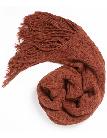 Wall Luxury Essentials Chunky cable scarf