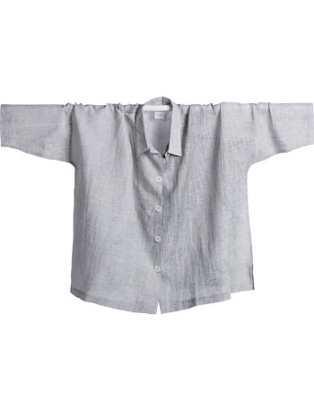 Cool Grey Linen Oversized Shirt/Jacket