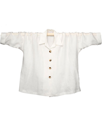 Featherweight Irish Linen Oversized Shirt/Jacket