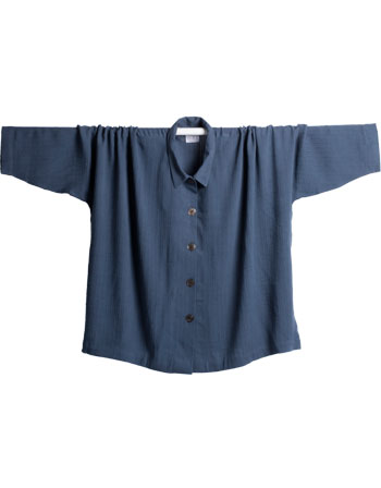 Smoke Blue Oversized Shirt/Jacket
