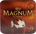 Walls (Ice Cream) Walls Magnum Classic (3 per pack - 360ml)