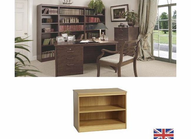 Home Office Furniture - Fully Assembled - Bookcase - Walnut - Adjustable Shelf - Wood Effect... WE ALSO MAKE: computer desk table stand workstation STORAGE FOR: PC Mac CPU laptop notebook accessories 
