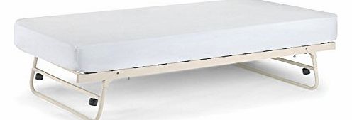 warehousedirect.uk.com Trundle White Metal 3ft Single Guest Bed Frame